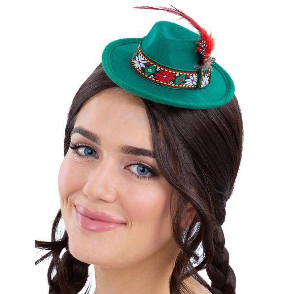 Mini Tyrolerhatt Bayersk Grön
