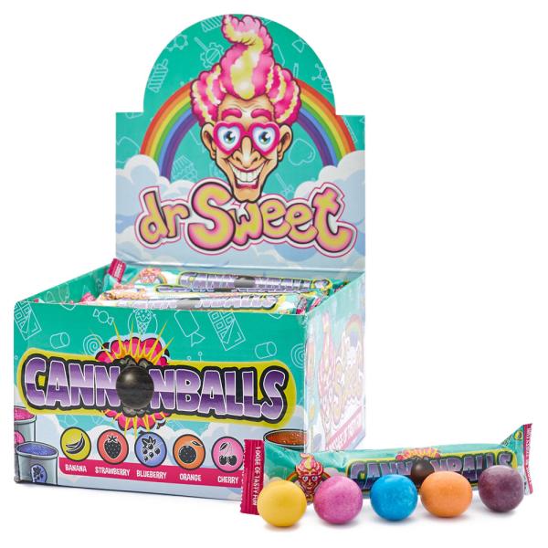 Dr Sweet Cannonballs Godis