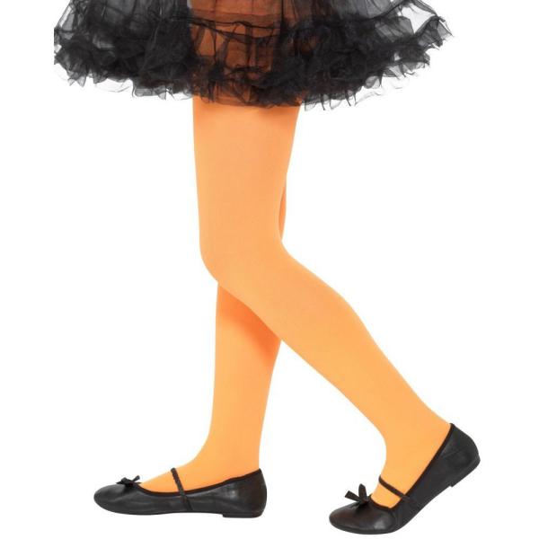 Orange Strumpbyxor Barn