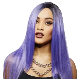 Super Vixen Ombre Manic Panic Peruk Lila Ametist