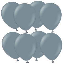 Latexballonger Retro Jeansbl&aring; 13 cm