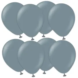 Latexballonger Retro Jeansbl&aring; 13 cm