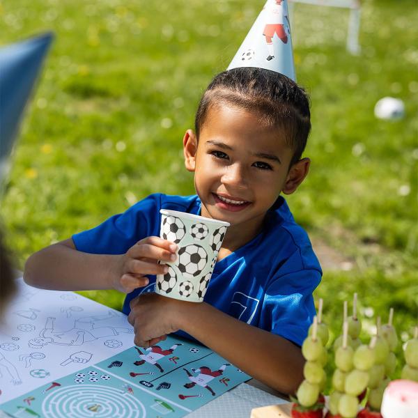 Pappersmuggar Fotbollskalas 8-pack