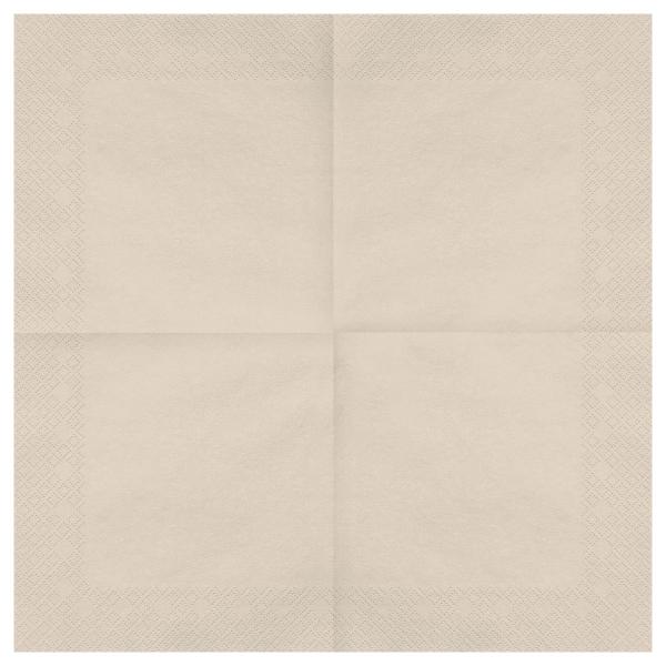 Pappersservetter Beige 20-pack