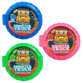 Monstertruck Tuggummirulle med Sticker 40 g