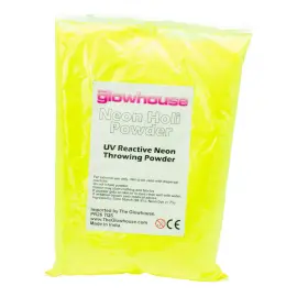 UV Neon Pulver Gul