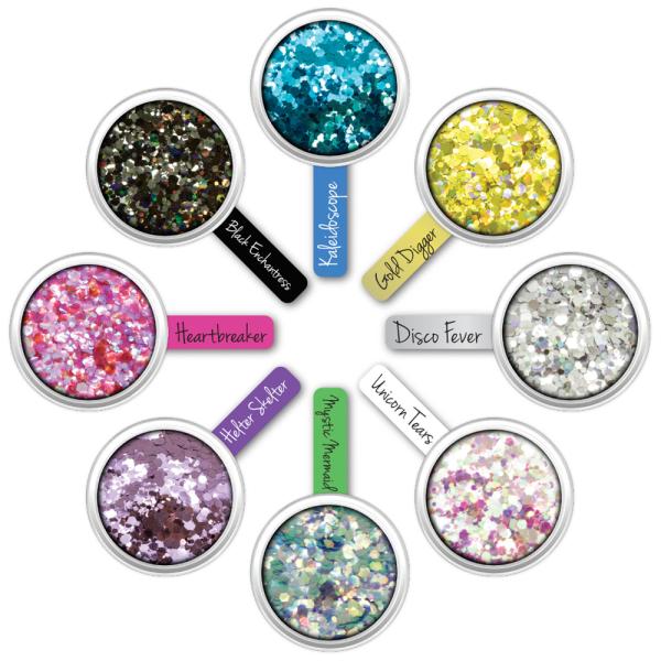 PaintGlow Ansikts- och Kroppsglitter Chunky