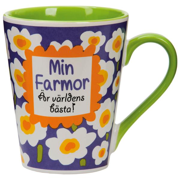 Världens Bästa Farmor Mugg