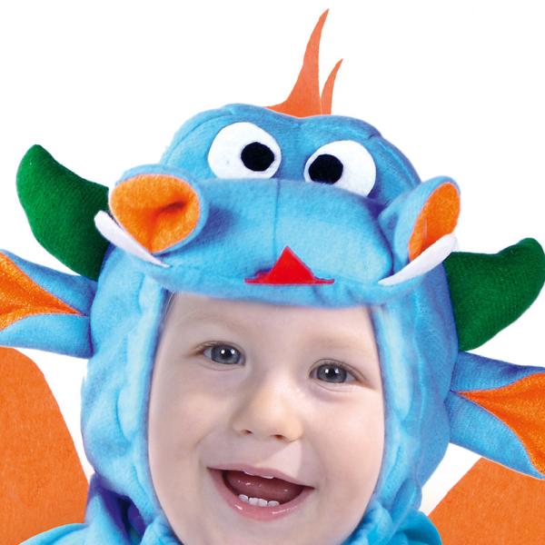 Baby Drake Maskeraddräkt Blå