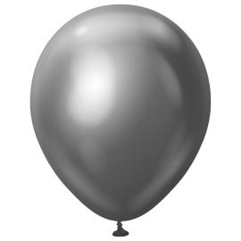 Latexballonger Rymdgr&aring; Krom 30 cm