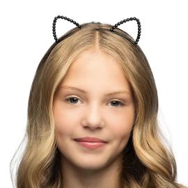 Diadem med Katt&ouml;ron P&auml;rlor