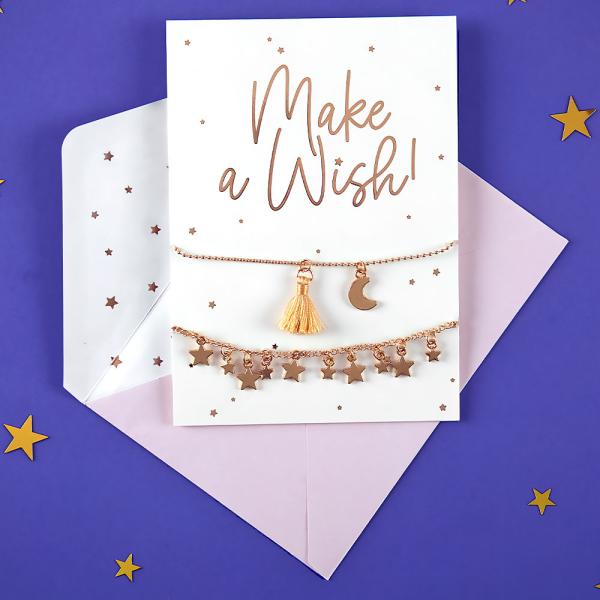 Make a Wish Kort med Armband