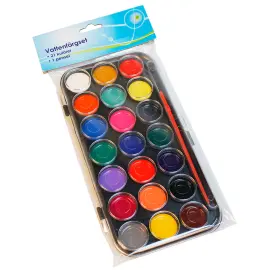 Vattenfärger 21-pack med Pensel
