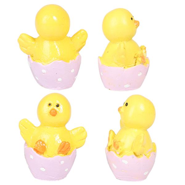 Kyckling i Äggskalshalva 3x4 cm 4-pack