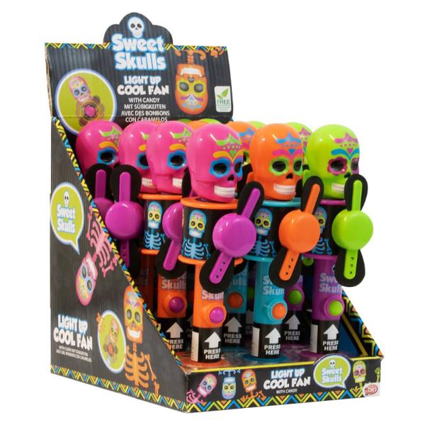 Sweet Skull Light Up Cool Fan Godis