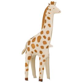 St&aring;ende Folieballong Giraff 49 x 114 cm