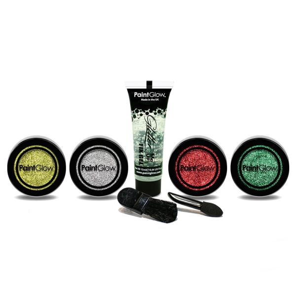 PaintGlow Glitter Ansikts- och Kroppsglitter Set