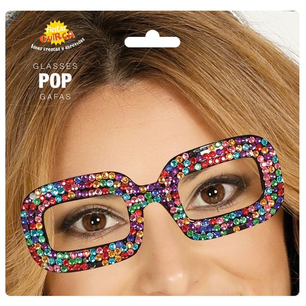 Pop Glasögon Flerfärgat