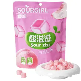 Surt Segt Persikogodis 60g