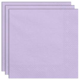 Pappersservetter Lavendel 20-pack