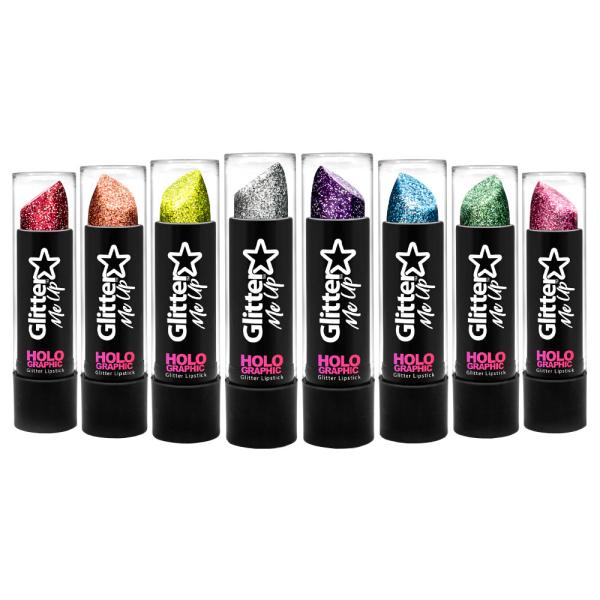 PaintGlow Holografiskt Glitter Läppstift