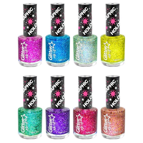 PaintGlow Holografiskt Glitter Nagellack
