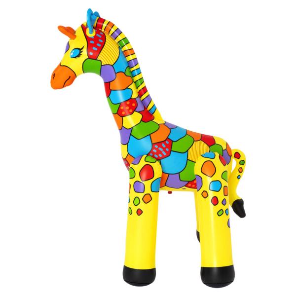 Uppblåsbar Vattenspridare Färgglad Giraff