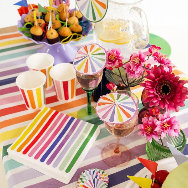 Pappersmuggar Stripetastic 8-pack