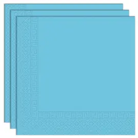 Blå Servetter Solid Color