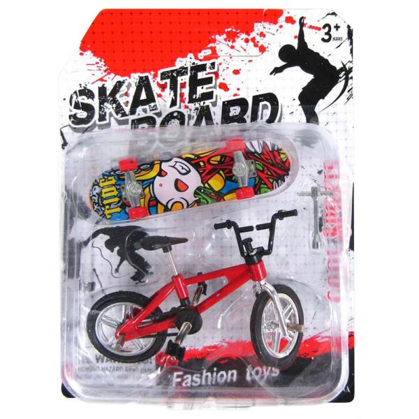 Fingerboard och Cykel