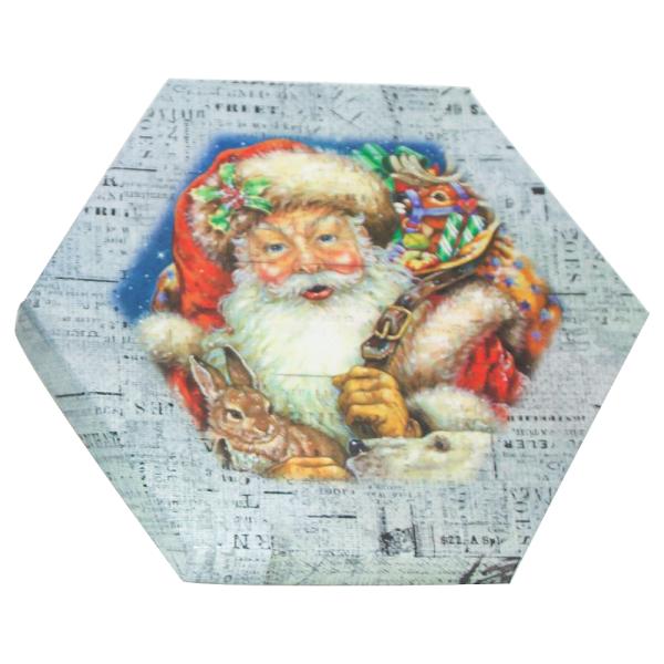 Julgranskulor Tomte Blå
