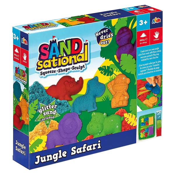 Magisk Sand Kit Jungle Safari