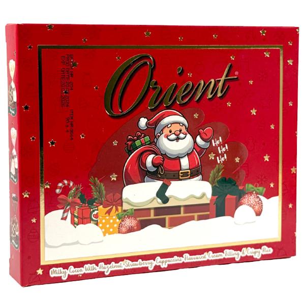 Orient Röd Julask med Chokladtryfflar 90g
