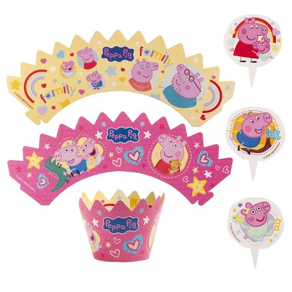Greta Gris Cupcake Set