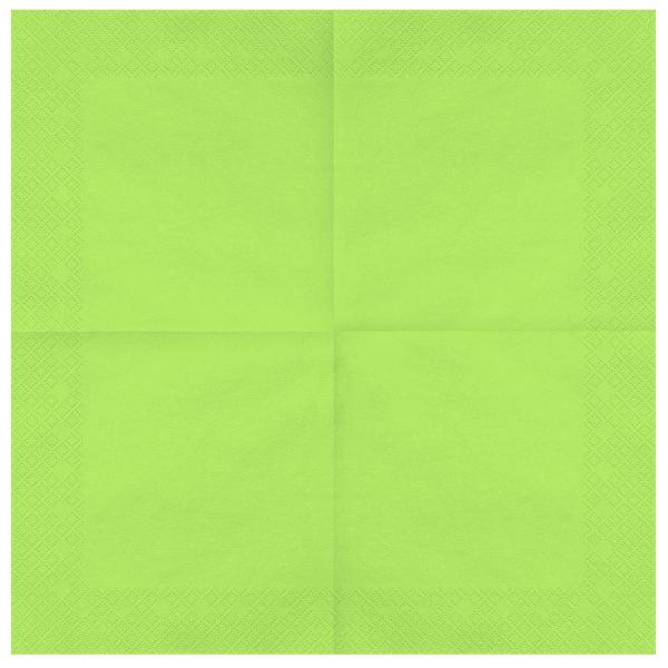Pappersservetter Limegrön 20-pack