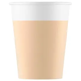 Cream Pappmuggar Solid Color