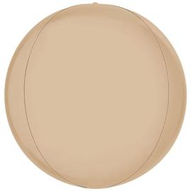 Globe Folieballong Satin Kräm
