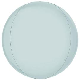 Globe Folieballong Satin Pastell Blå