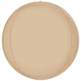 Globe Folieballong Satin Kräm