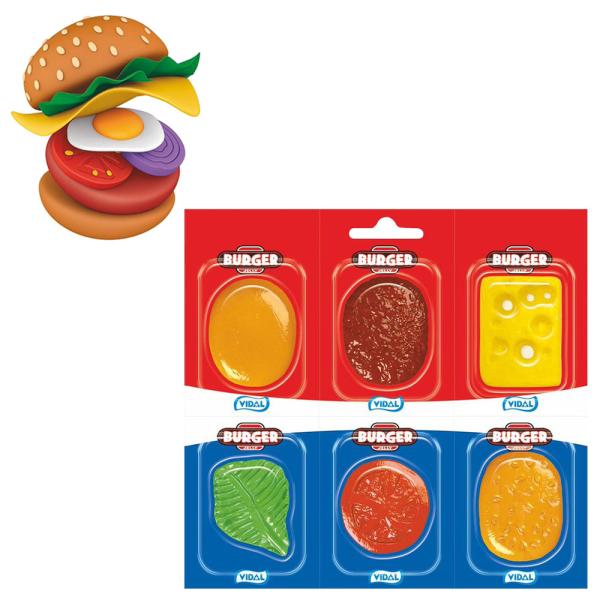 Hamburgare Gelégodis 6-pack