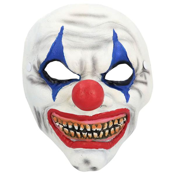 Läskig Leende Clownmask