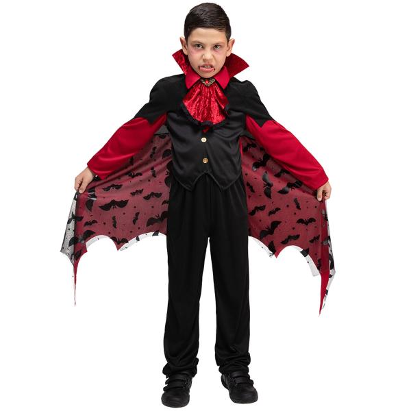 Gotisk Vampyr Maskeraddräkt Barn
