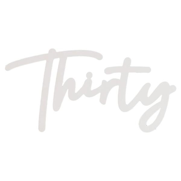 Skylt Thirty