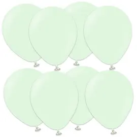 Latexballonger Blekgr&ouml;n 13 cm