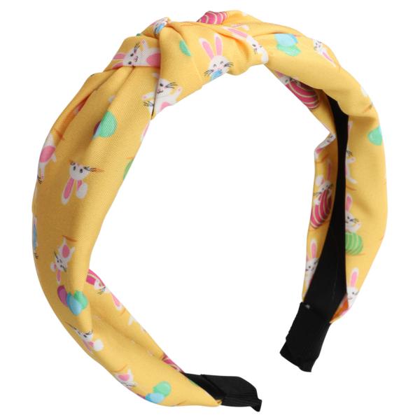 Påskdiadem Kaniner Gul