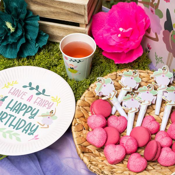Papperstallrikar Fabulous Fairy 8-pack