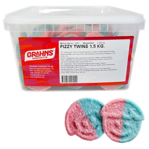 Fizzy Twins 1.5 kg