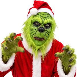 Latexmask Grinch Gr&ouml;n
