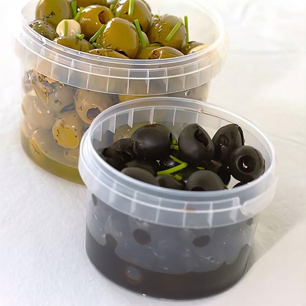 Plastburk med Lock Liten