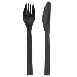 Svarta Plastbestick &Aring;teranv&auml;ndbara 12-pack